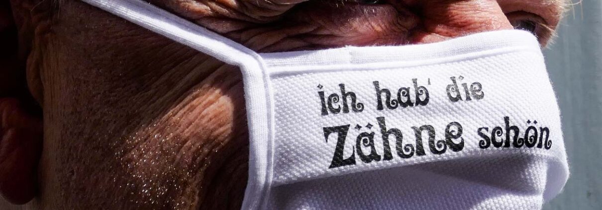 Ich hab die Zähne schön - Maske